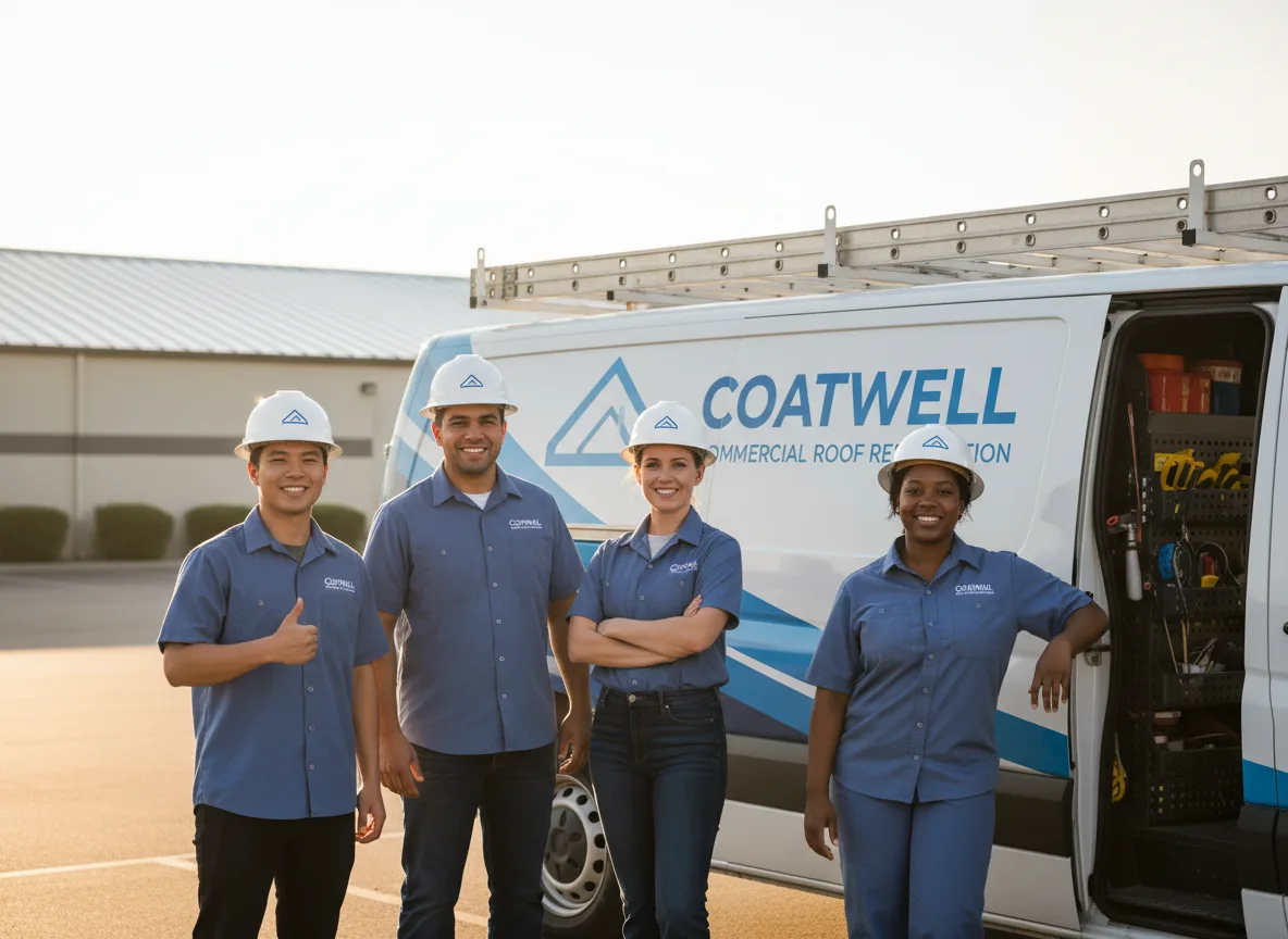 Commercial roof coating company in Carencro, LA